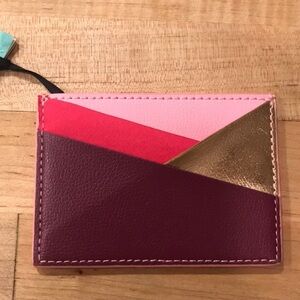 Pink Gold Multi Credit Card ID Wallet
